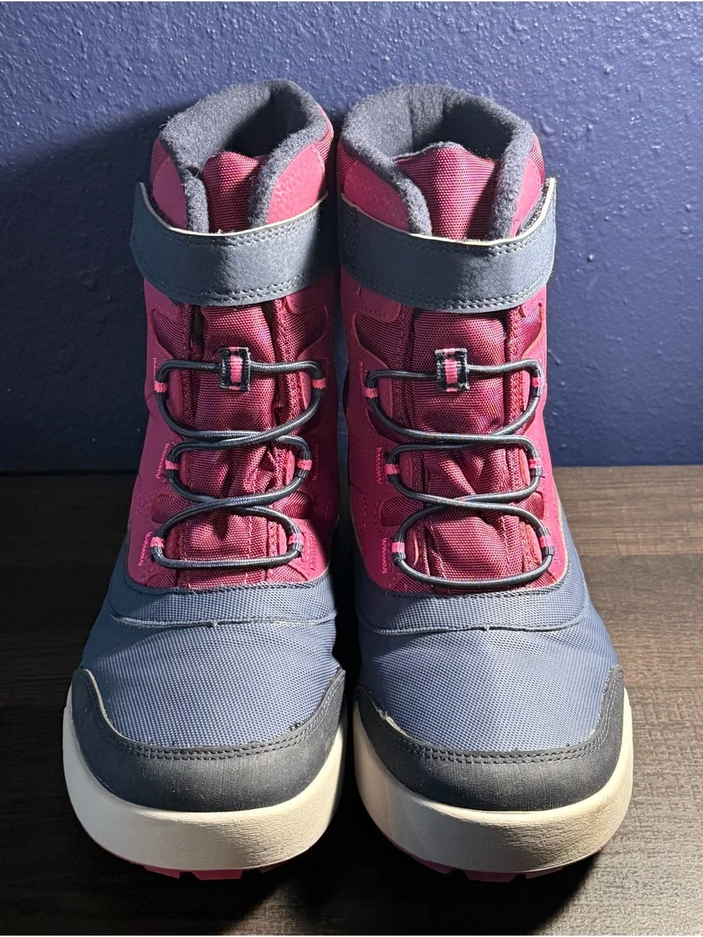Merrell women’s Pink and Blue Waterproof Winter Boots